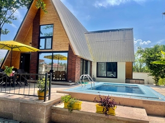 اجاره ویلا چوبی استخردار نزدیک رامسر