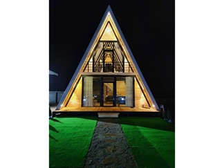 کلبه چوبی با جکوزی نزدیک انزلی