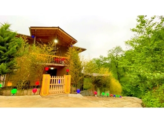 اجاره کلبه جنگلی استخردار آبگرم