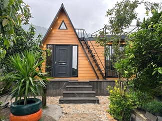 کلبه چوبی در رامسر نزدیک تله کابین