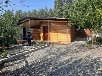 کلبه چوبی جنگلی نزدیک سوادکوه