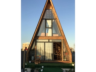 کلبه چوبی با جکوزی انزلی سنگاچین