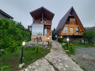 اجاره ویلا چوبی با جکوزی شیرگاه