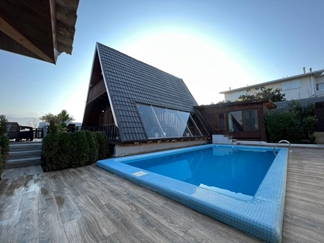 ویلا چوبی استخر آبگرم جکوزی رامسر