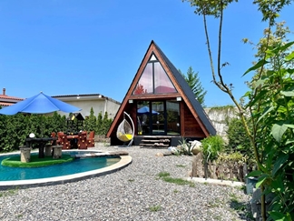 کلبه با استخر ابگرم نزدیک رامسر