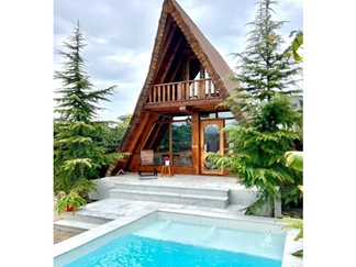 کلبه چوبی استخردار نزدیک رامسر