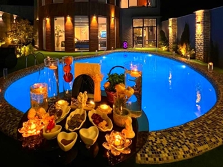 اجاره ویلا با استخر آبگرم رودهن