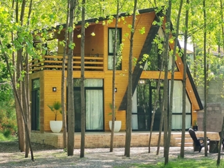 کلبه چوبی امامزاده شفیع ماسال