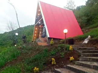 کلبه چوبی ییلاقی نزدیک تالش