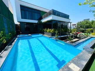 اجاره ویلای کردان با استخر آبگرم