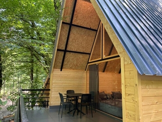 اجاره کلبه چوبی جنگلی در رویان