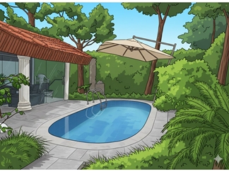 اجاره ویلا با استخر روباز در تنکابن