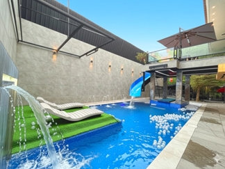 ويلا استخردار ساحلى با پارک آبی