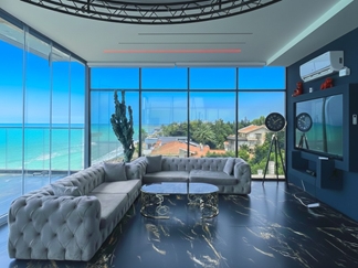 اقامتگاه رو به دریا با جکوزی دریاکنار