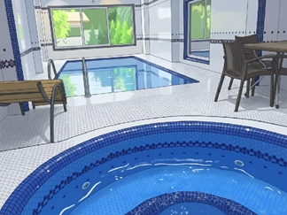 اجاره ویلا با استخر جکوزی سرخرود