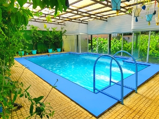 ویلا با استخر آبگرم نزدیک کردان