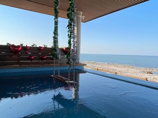 ویلا با استخر آبگرم لب دریا رامسر