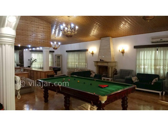 عکس شماره 127677 - اجاره ویلا ساحلی شمال با بیلیارد - 