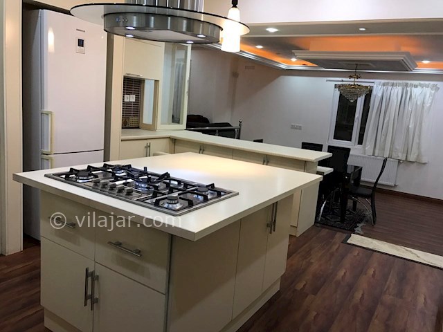 عکس شماره 135407 - اجاره ویلا در متل قو - آشپزخانه جزیره ویلا