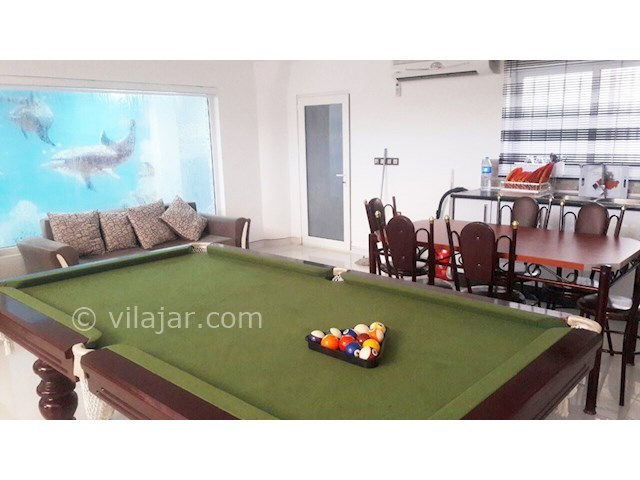 عکس شماره 149159 - اجاره ویلای استخردار ساحلی - میز بیلیارد ویلا