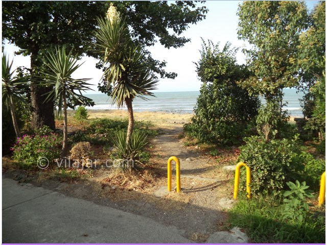 عکس شماره 15023 - اجاره ویلا چسبیده به دریا در رامسر - 