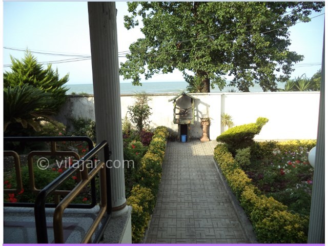 عکس شماره 15035 - اجاره ویلا چسبیده به دریا در رامسر - 