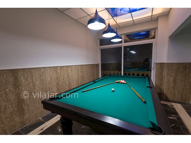 عکس شماره 227849 - اجاره ویلا جنگلی استخردار رامسر - میز بیلیارد ویلا