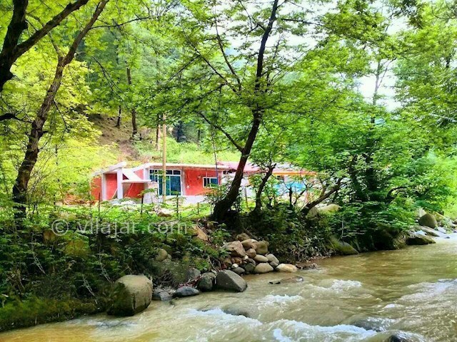 عکس شماره 385171 - ویلا دربست جنگلی بر رودخانه - 