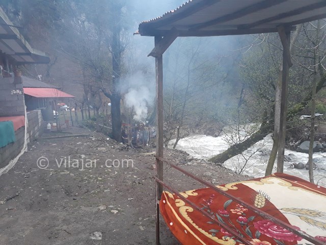 عکس شماره 419539 - رزرو ویلا بر رودخانه در تالش - 