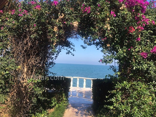عکس شماره 522873 - ویلا استخردار با ساحل اختصاصی نوشهر - ورودی به محوطه لب دریا مناسب برای عکس گرفتن است