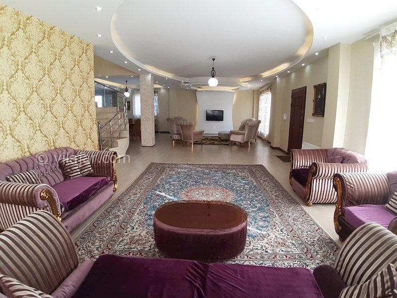 عکس شماره 530972 - اجاره ویلا با 2 استخر در قلعه رودخان - هال و پذیرایی