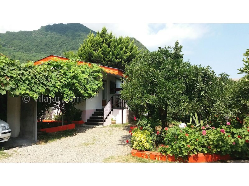 عکس شماره 535260 - اجاره ویلا در باغ مرکبات در رامسر - نمای ویلا در بهار