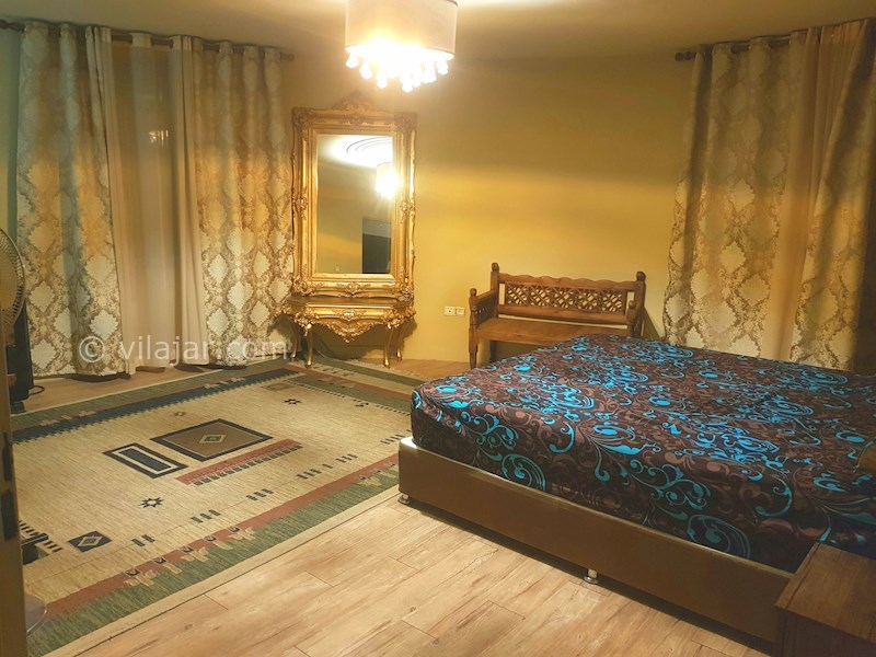 عکس شماره 541215 - اجاره ویلا با استخر آبگرم نزدیک کردان - اتاق خواب ویلا با تخت دونفره