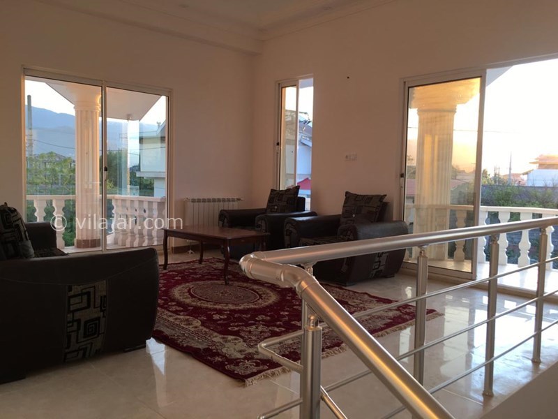 عکس شماره 546380 - اجاره ویلا استخردار در شیرود - نشیمن در طبقه دوم ویلا