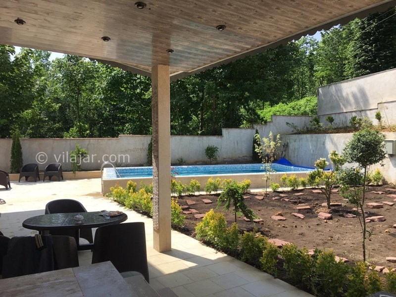 عکس شماره 556369 - اجاره ویلا جنگلی با استخر در شفت - 