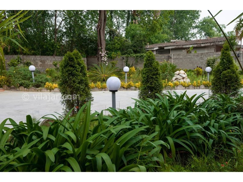 عکس شماره 557621 - اجاره ویلا با استخر در رامسر - فضای سبز ویلا