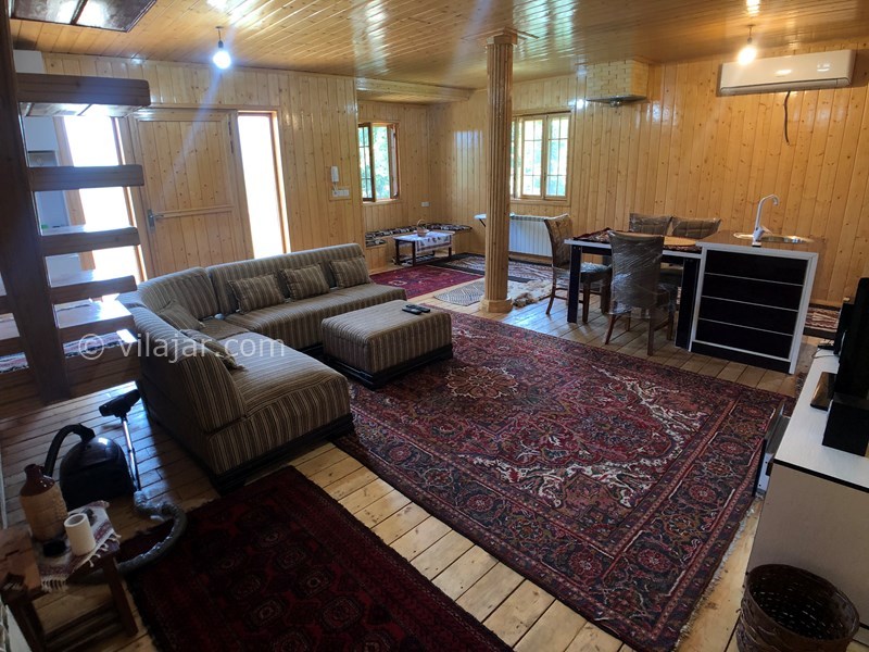 عکس شماره 566054 - اجاره ویلا چوبی استخردار در رامسر - 