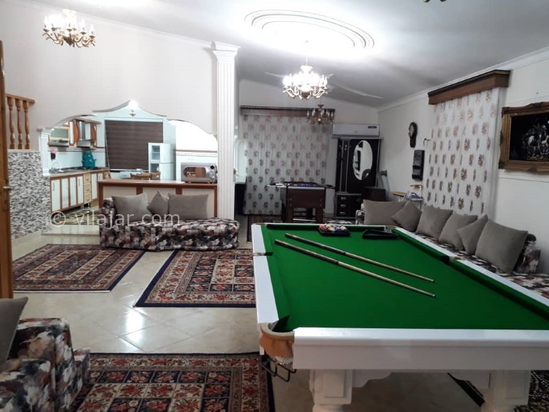 عکس شماره 569217 - اجاره ویلا با استخر و بیلیارد در چالوس - 