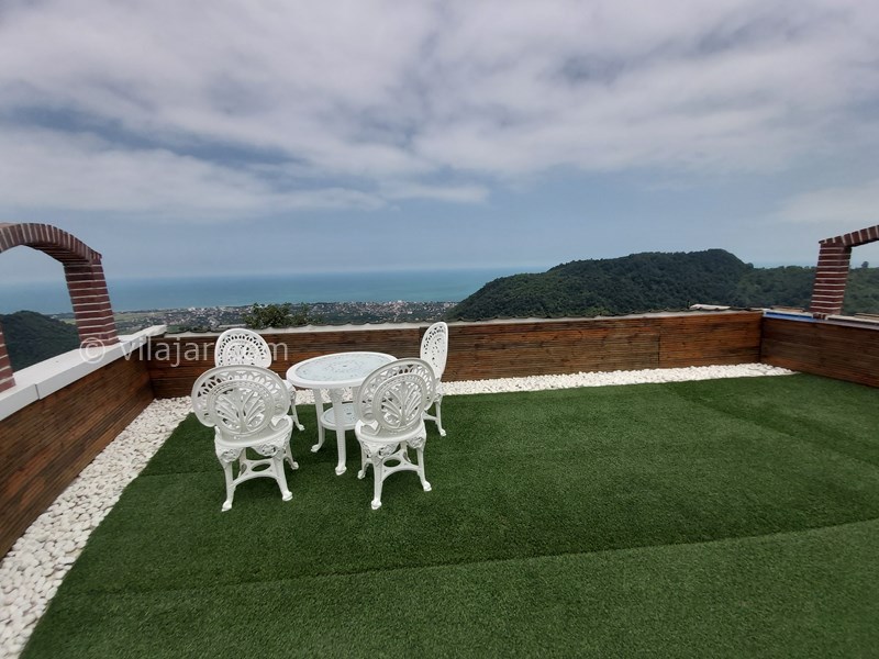 عکس شماره 572892 - اجاره ویلا سرولات چابکسر ویوی دریا - پشت بام ویلا