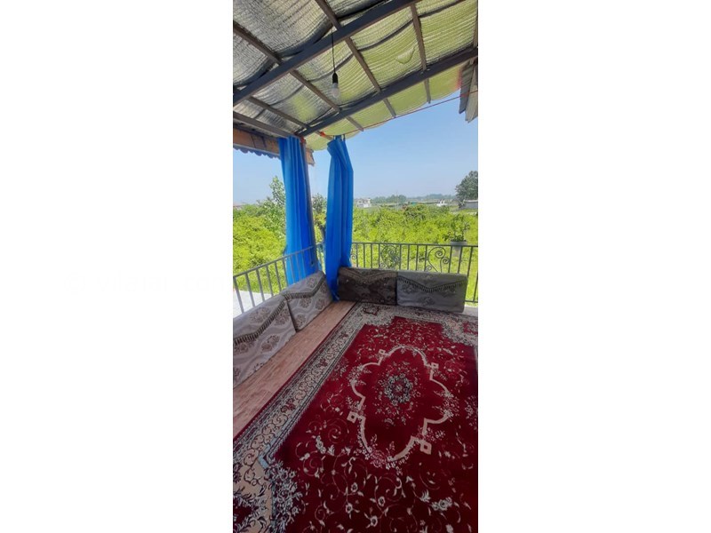 عکس شماره 573414 - اجاره ویلا در فومن - بالکن اتاق خواب