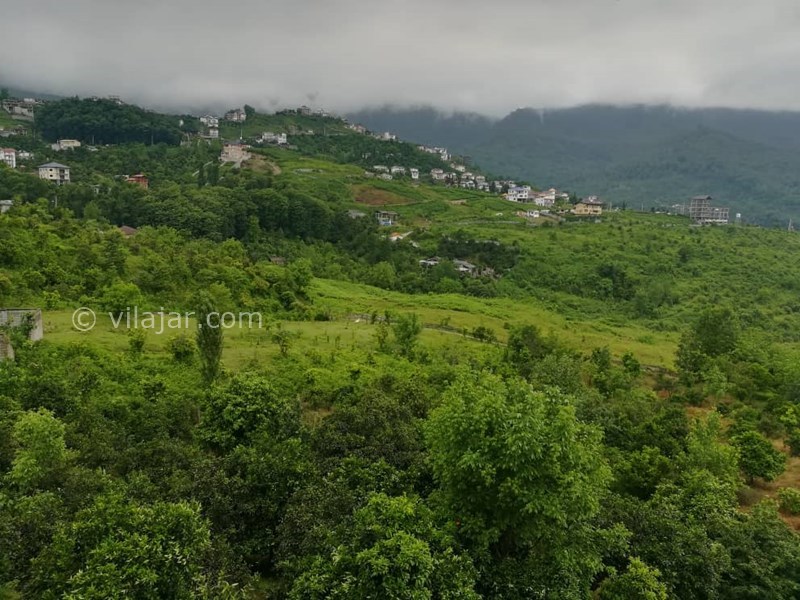 عکس شماره 575980 - اجاره ویلا در نشتارود - نمای محوطه از اتاق های خواب و پذیرایی