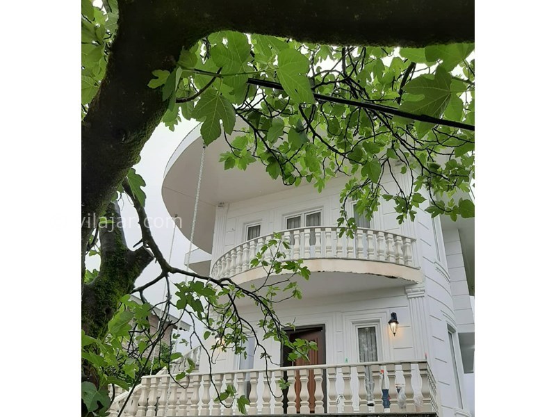 عکس شماره 575984 - اجاره ویلا در نشتارود - نمای کلی ساختمان از روبه رو