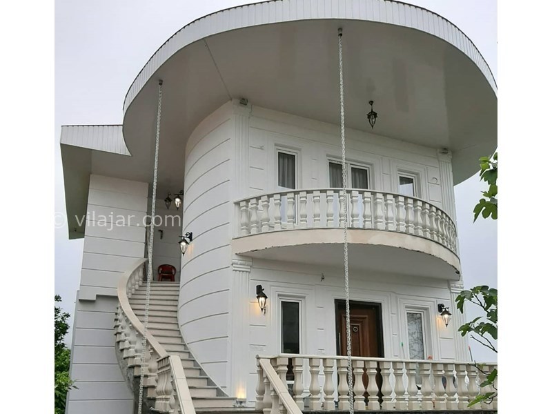 عکس شماره 575985 - اجاره ویلا در نشتارود - نمای کلی ساختمان از روبه رو