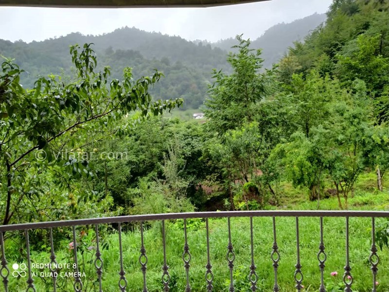 عکس شماره 577160 - اجاره ویلا ماسال با چشمه اختصاصی - تصویر گرفته شده از تراس بسمت کوه و جنگل