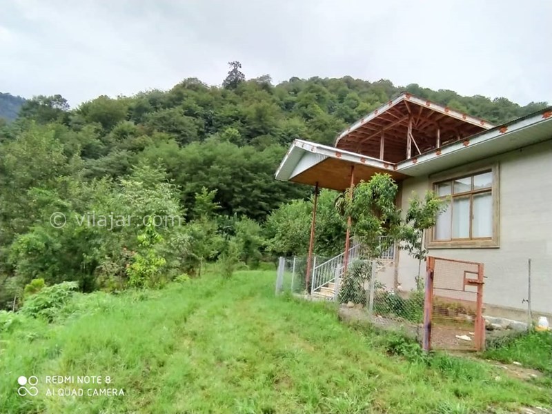 عکس شماره 577816 - اجاره ویلا ماسال با چشمه اختصاصی - خانه، حیاط و فضای سبز ۴۰۰۰ متری جنگلی