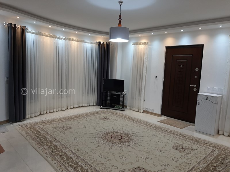 عکس شماره 580777 - اجاره ویلا در نشتارود - نمای پذیرایی + tv - طبقه اول