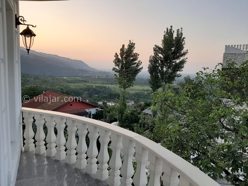 عکس شماره 581284 - اجاره ویلا در نشتارود - تراس جلو ساختمان - طبقه دوم