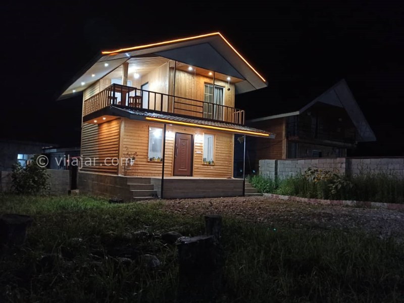 عکس شماره 583285 - اجاره ویلا چوبی در ماسال - 