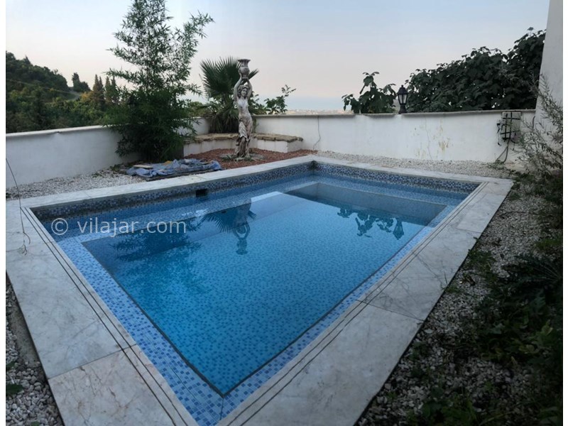 عکس شماره 584421 - ویلا جنگلی با استخر در بام رامسر - 