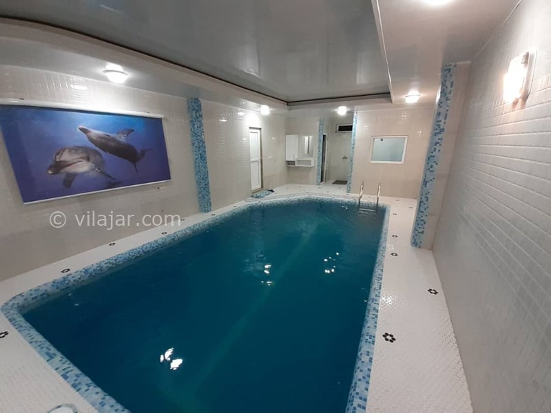 عکس شماره 584542 - اجاره ویلا با استخر سرپوشیده و سونا - 